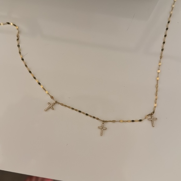 Lana jewelry triple cross necklace - Picture 6 of 9